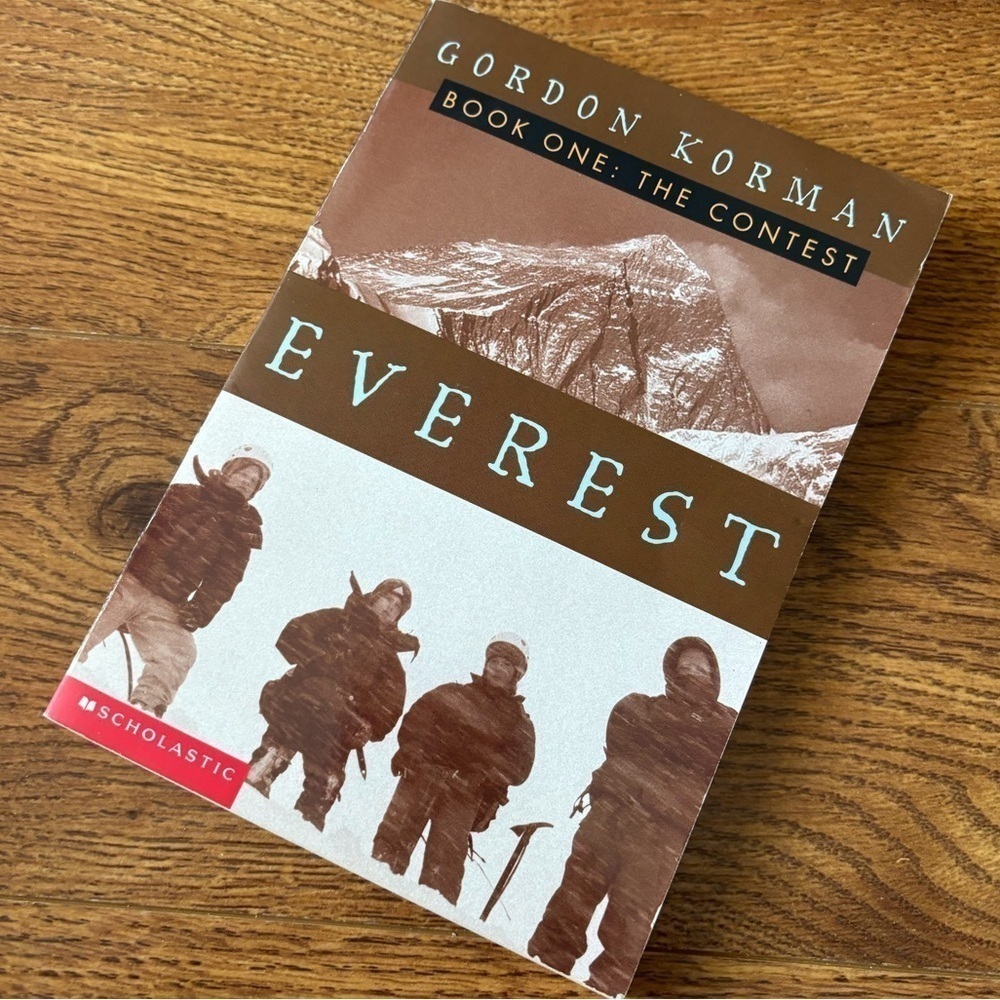 Everest by: Gordon Korman paperback book